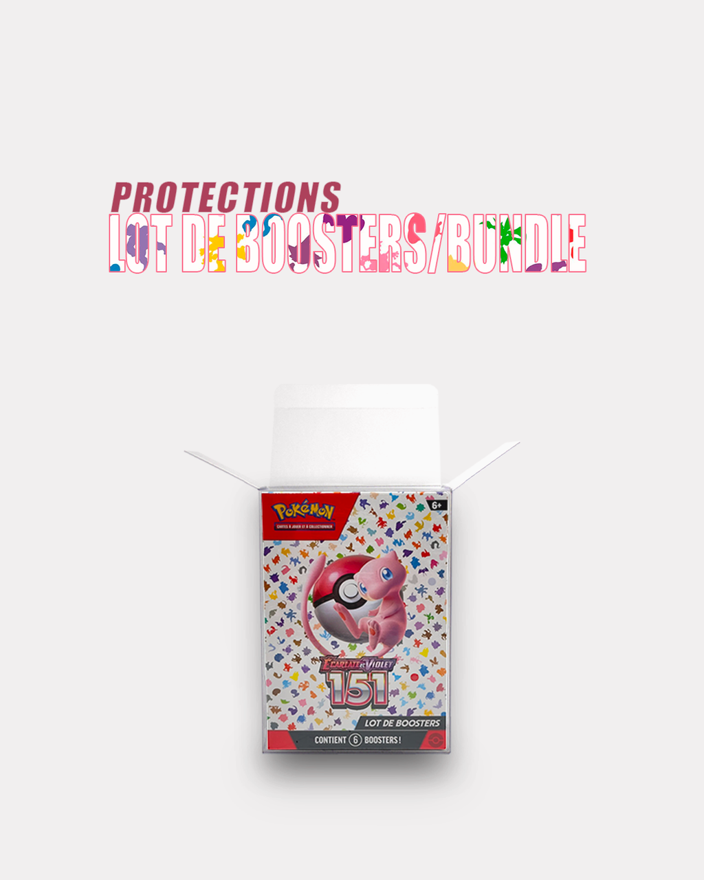 Pokémon / Protection Souple pour Bundle