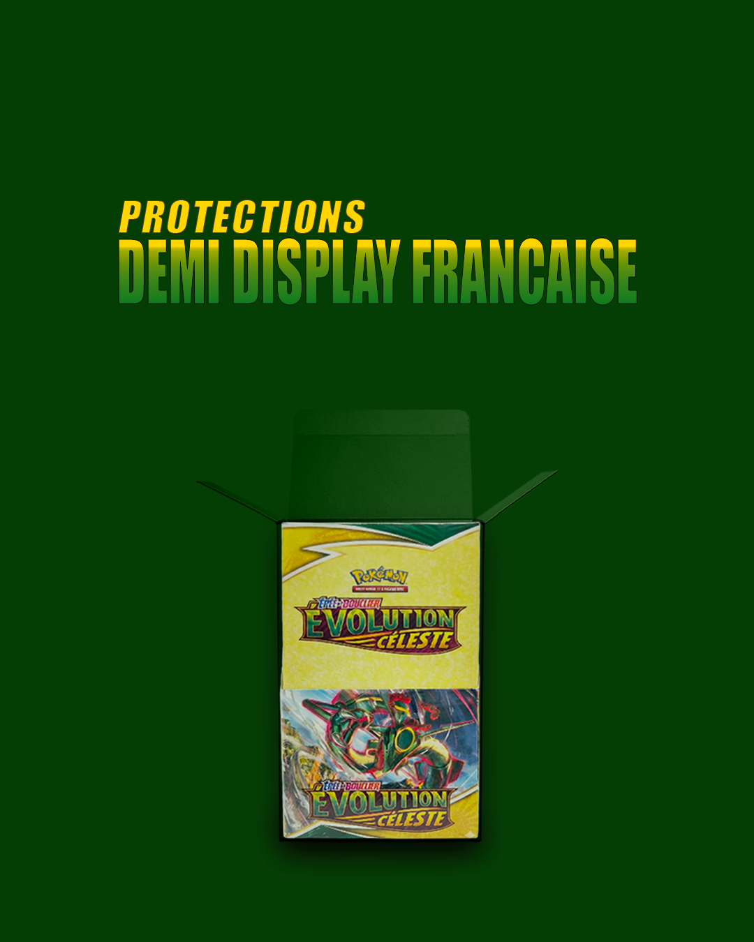 Pokémon / Protection Souple pour Demi Display Française