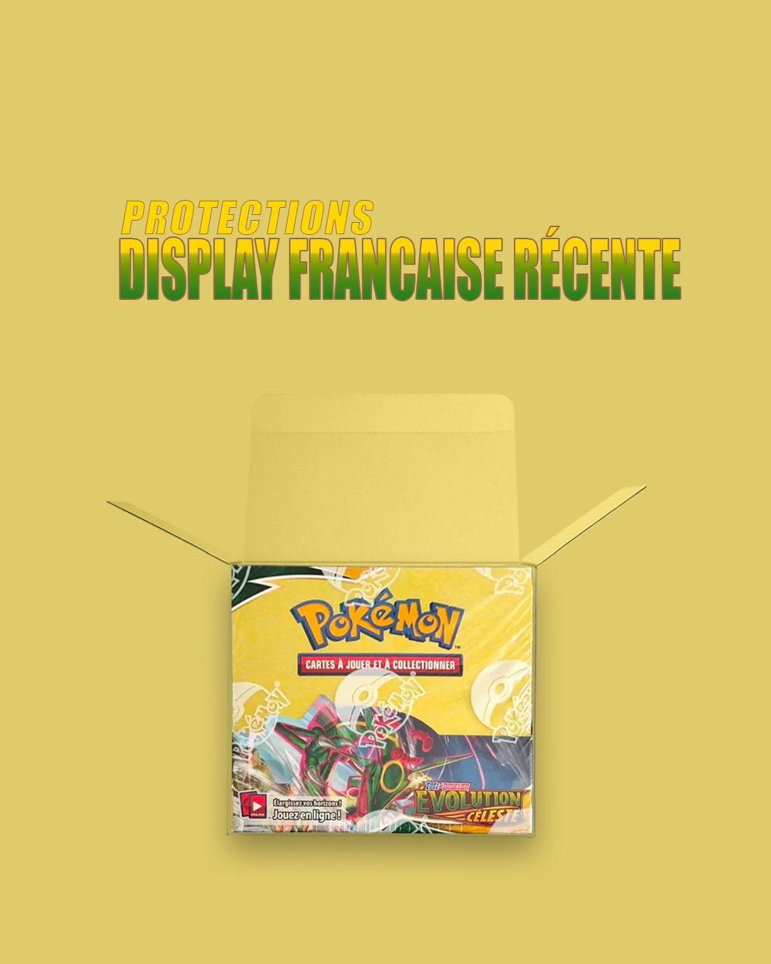 Pokémon / Protection Souple pour Display Française