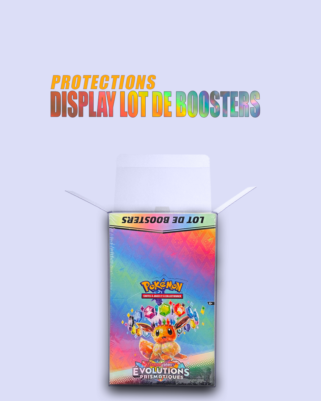 Pokémon / Protection Souple pour Display Bundle