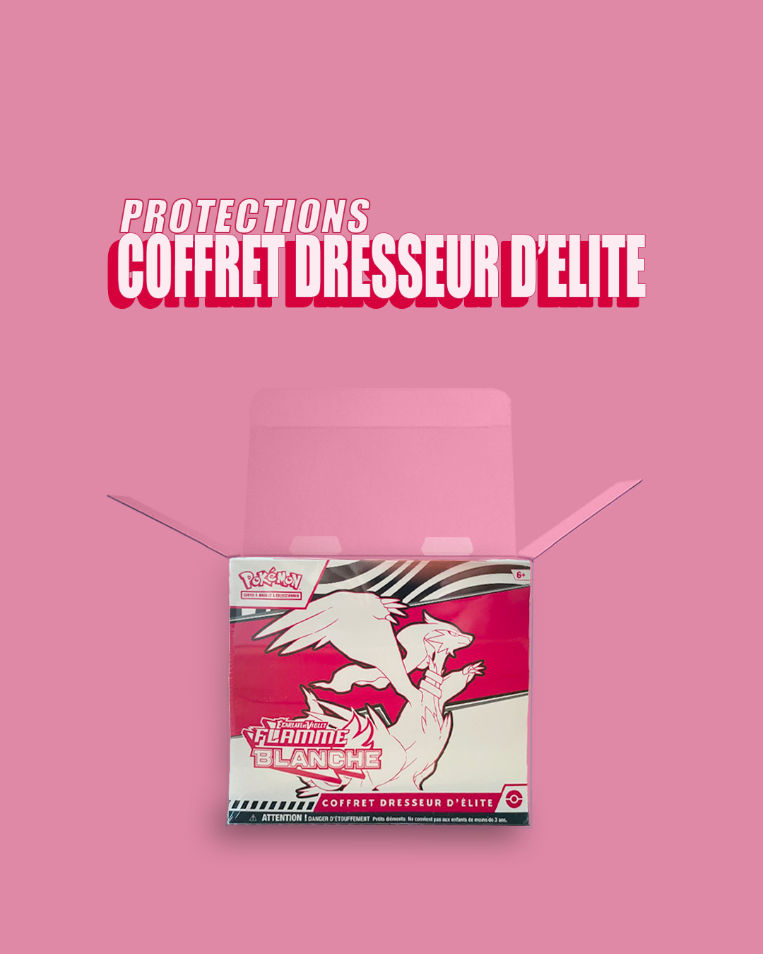 Pokémon / Protection Souple pour ETB (Elite Trainer Box)