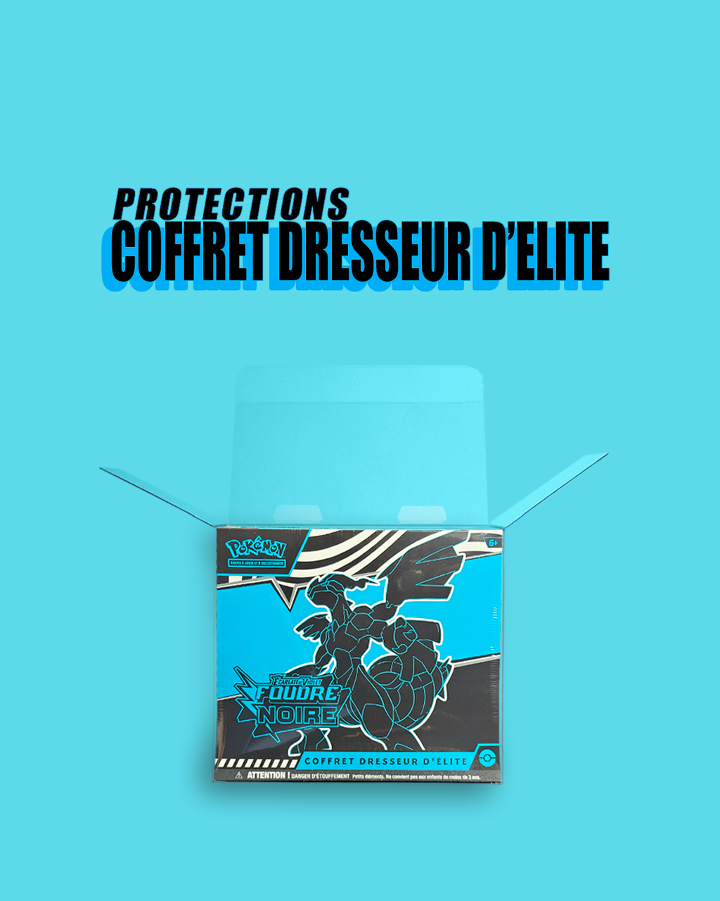 Pokémon / Protection Souple pour ETB (Elite Trainer Box)