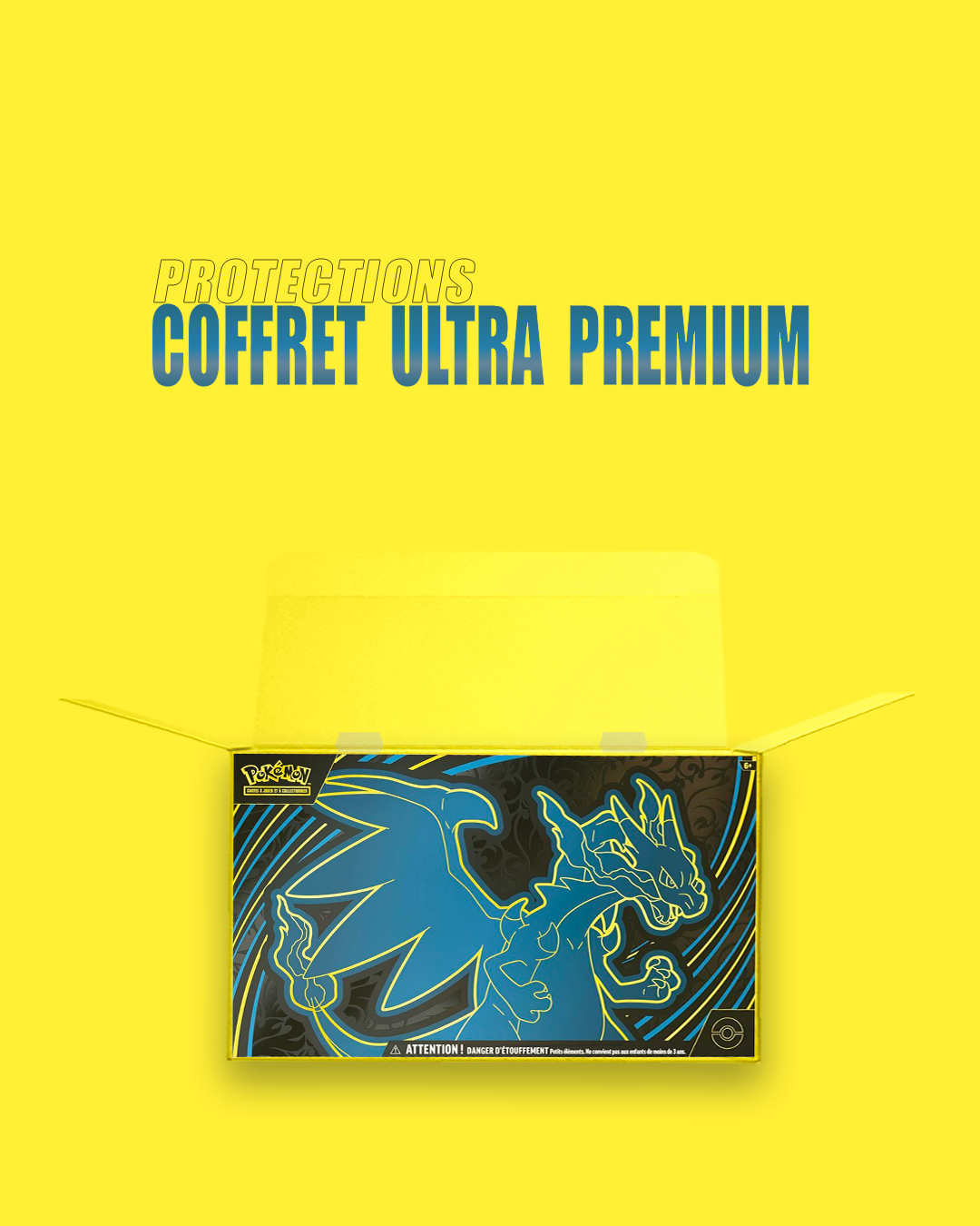 Pokémon / Protection Souple pour UPC Mega Dracaufeu X • UPC Terapagos • UPC 151