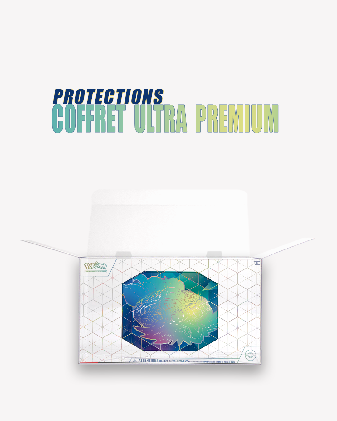 Pokémon / Protection Souple pour UPC Mega Dracaufeu X • UPC Terapagos • UPC 151